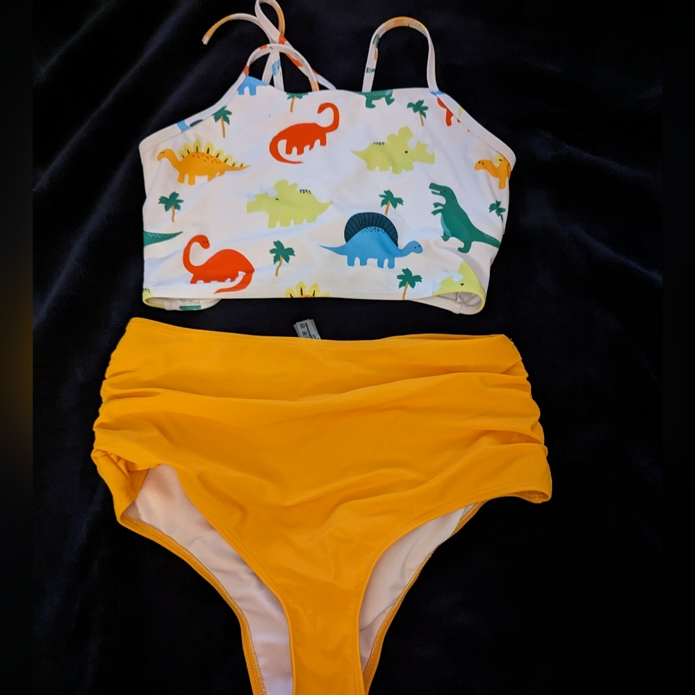 Two piece bathing suit
